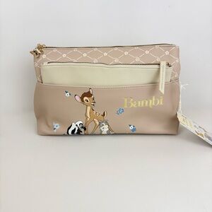 BNWT Primark Bambi 2 Piece Cosmetic Bag